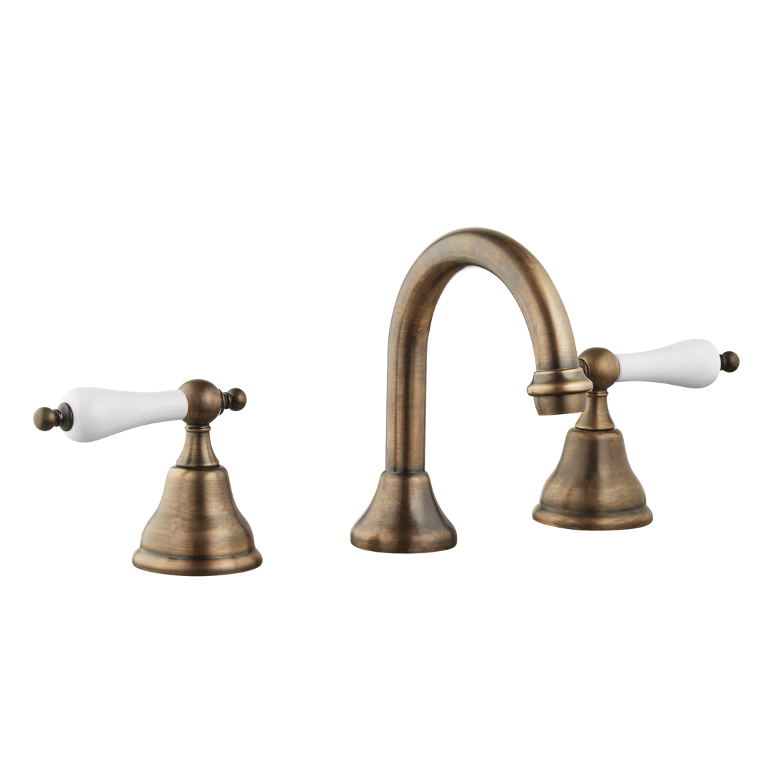 Chavalet - Three Hole Basin Set - Metal Levers