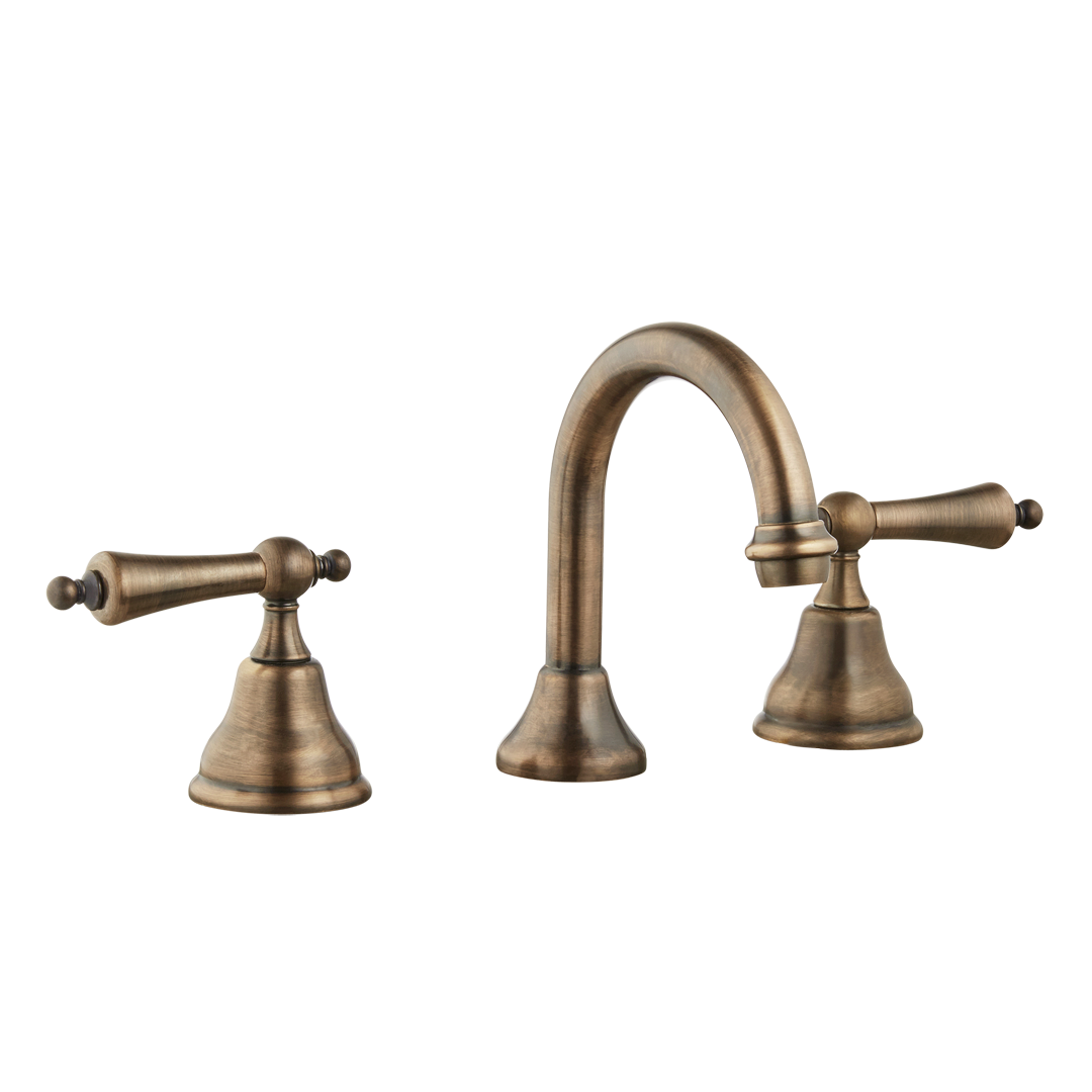Chavalet - Three Hole Basin Set - Metal Levers