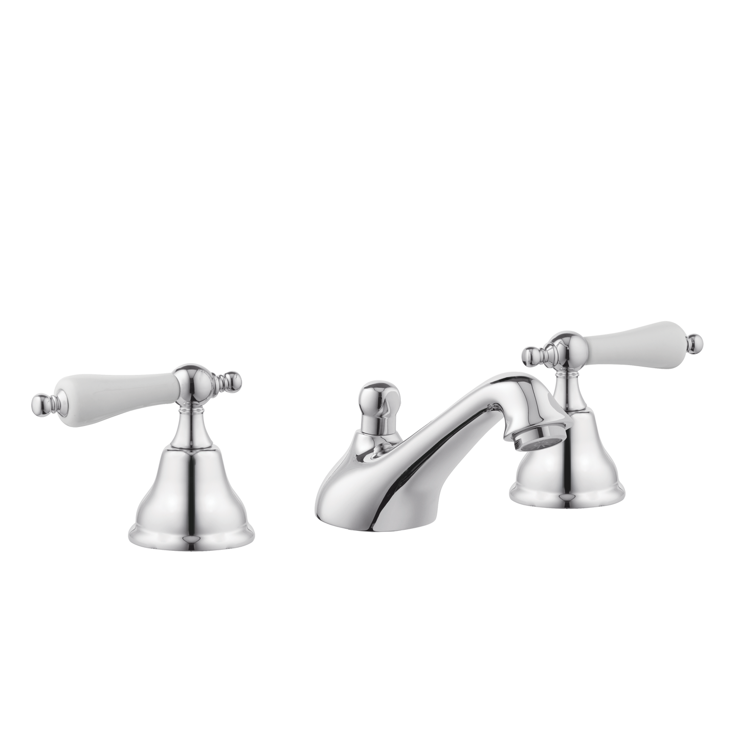 Chavalet - Three Hole Basin Set - Cross Levers