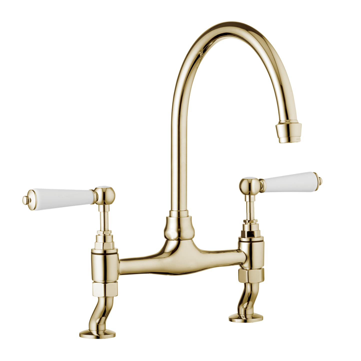 Millau - Bridge Sink Mixer Tap - Coss Handles