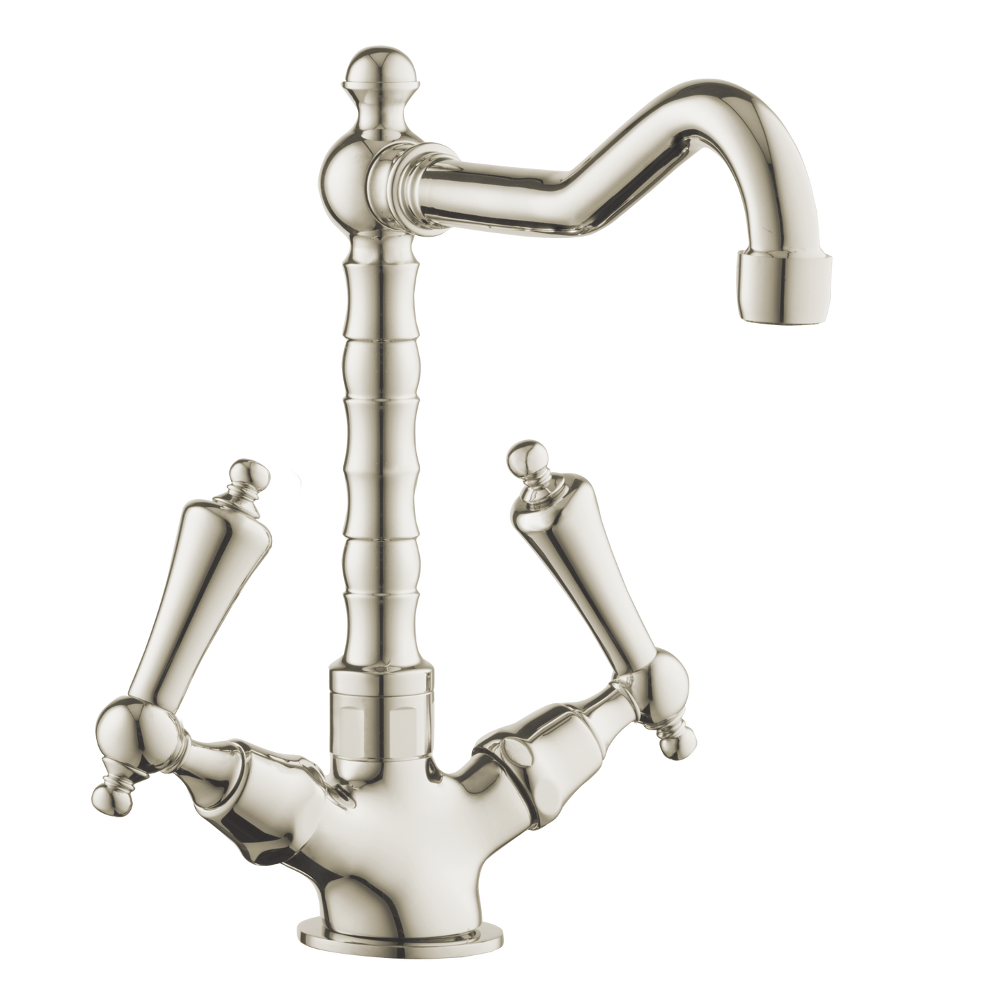 Langdale -English One Hole Mixer With Twin  Cross Handles