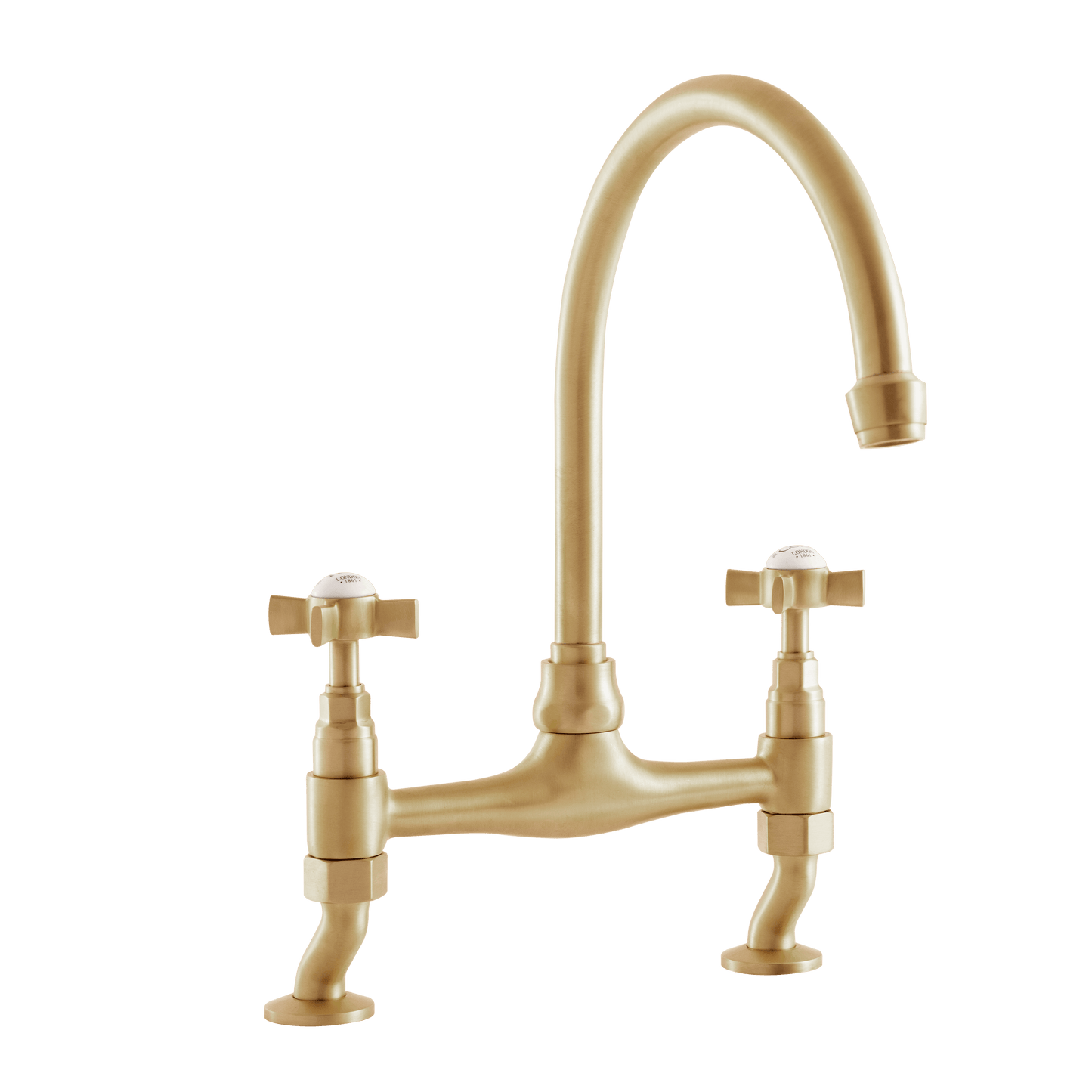 Millau - Bridge Sink Mixer Tap - Coss Handles