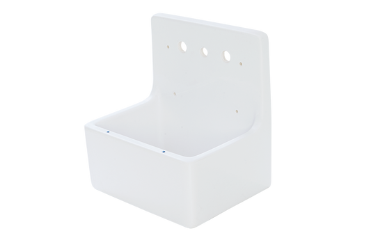 Scullery Tub 510 x 390 x 490mm With Tap Holes