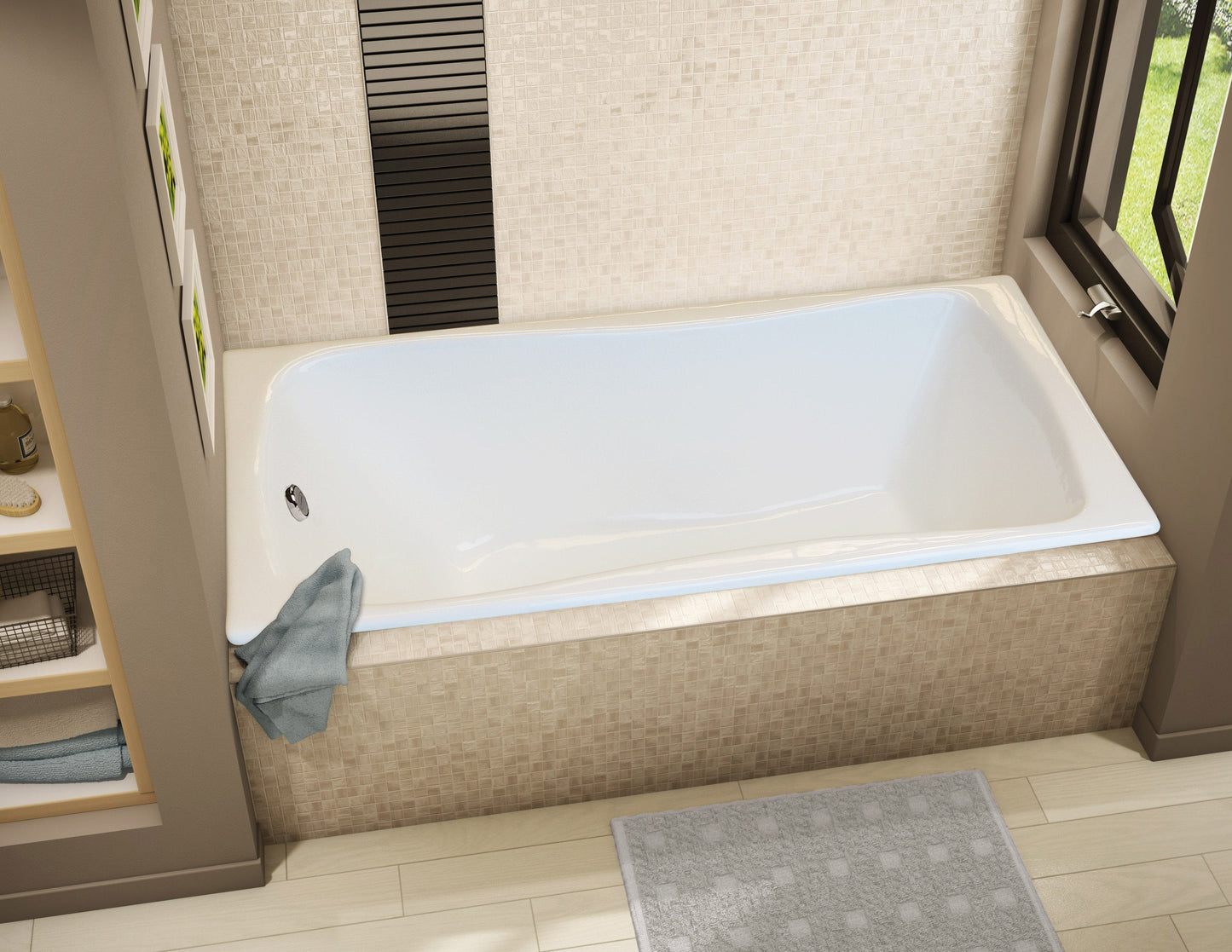 Built In Bath (2)