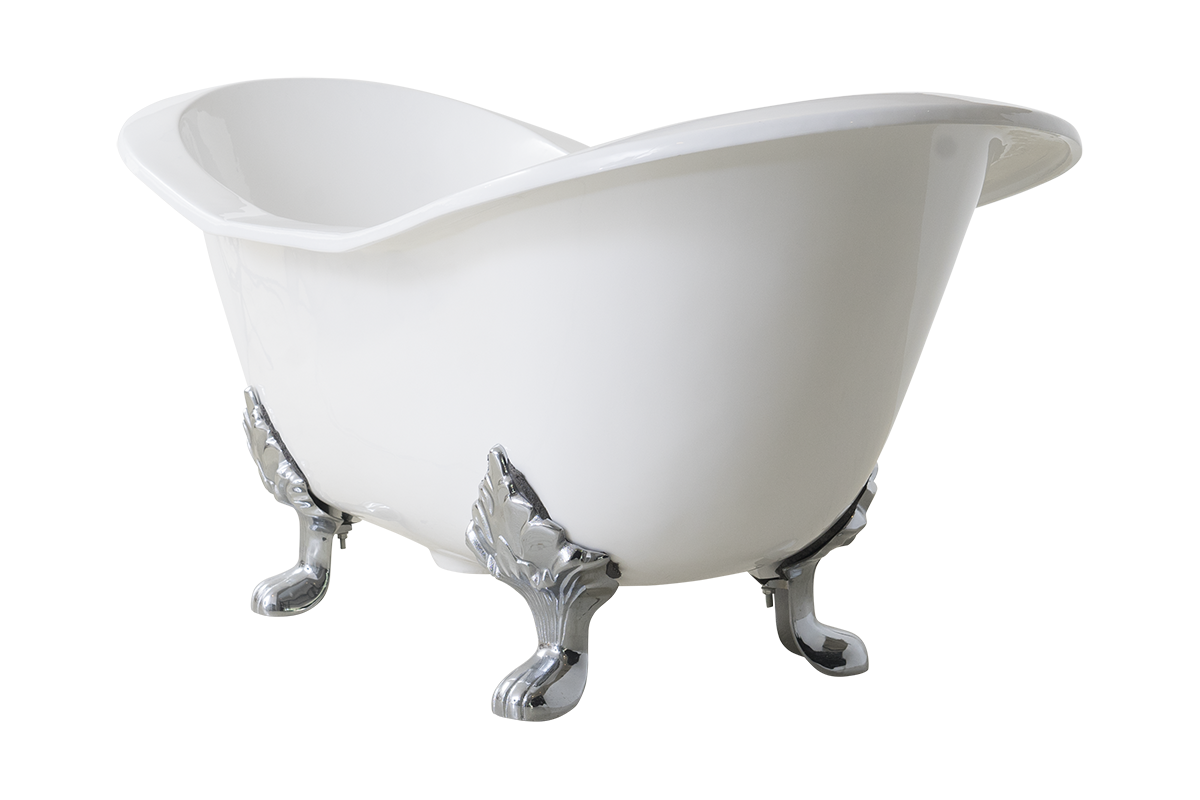 Duette - Double Ended Cast Iron Slipper Bath