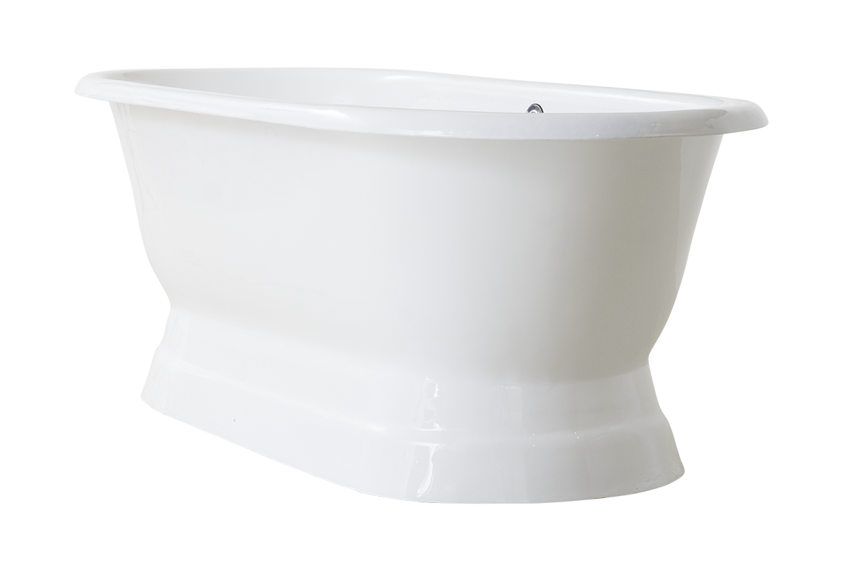 Monet- Double ended cast iron Apron Bath