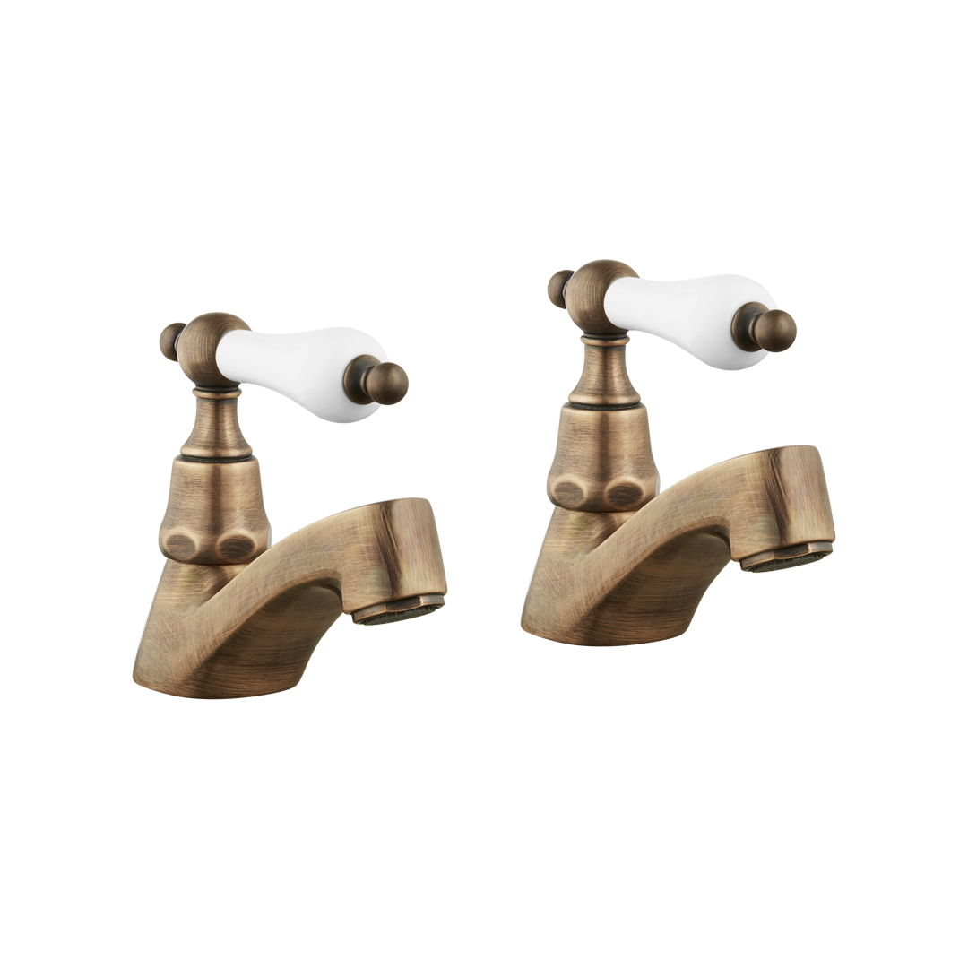 Vintage Bath Pillar Taps