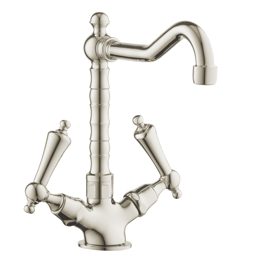 Langdale -English One Hole Mixer With Twin  Metal Levers