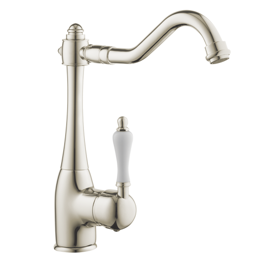 Beauxes - Single Lever Kitchen Faucet - Porcelain Lever