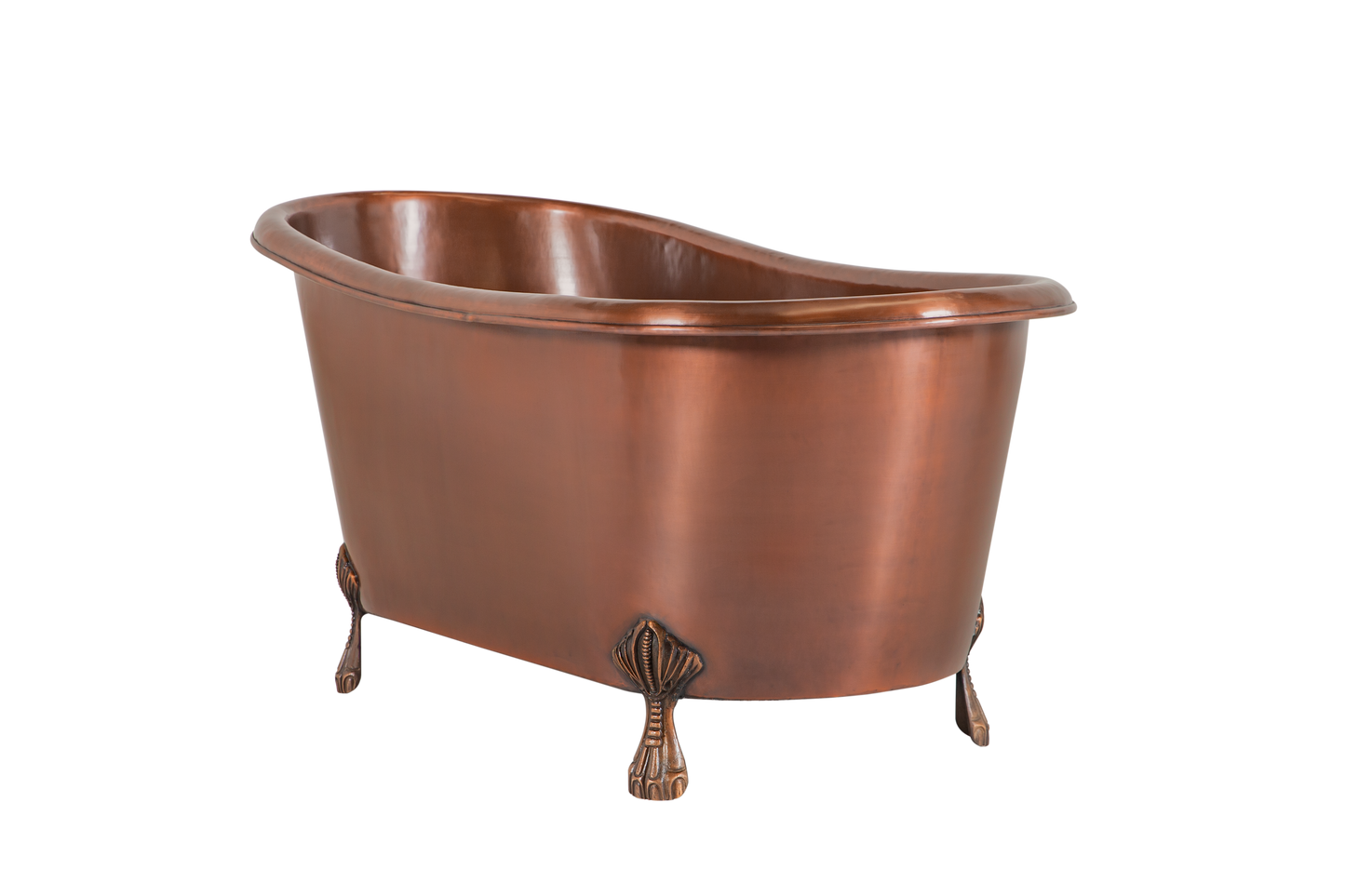 Copper Slipper Bath