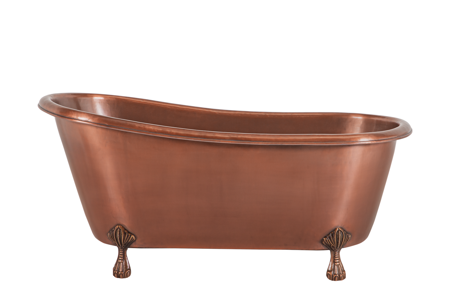 Copper Slipper Bath