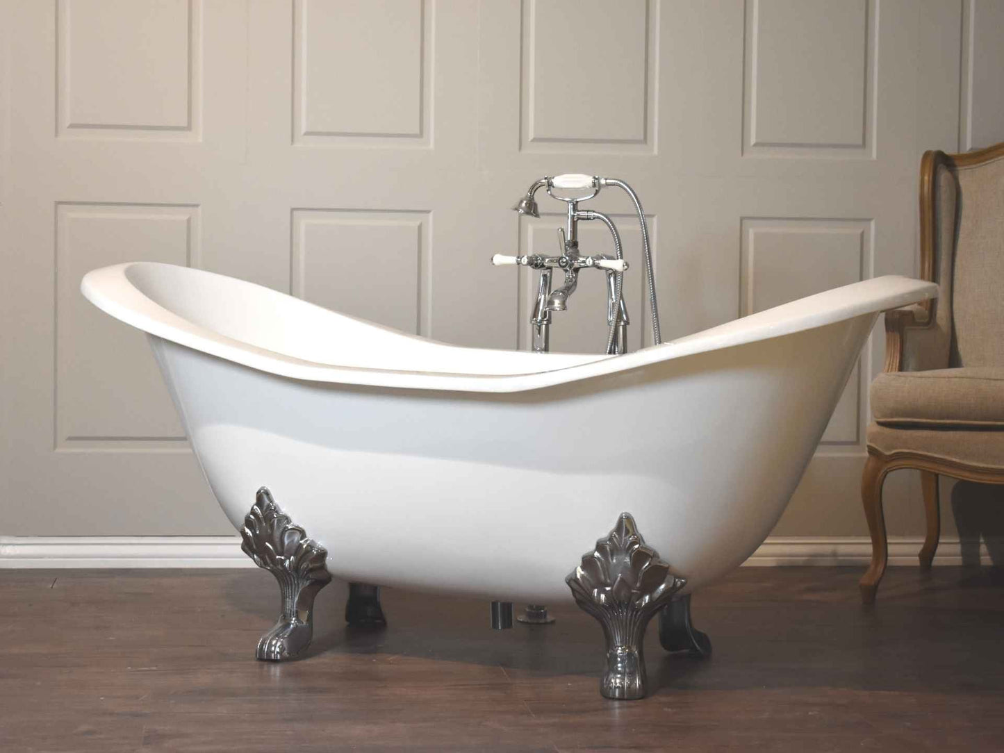 Duette - Double Ended Cast Iron Slipper Bath - Second