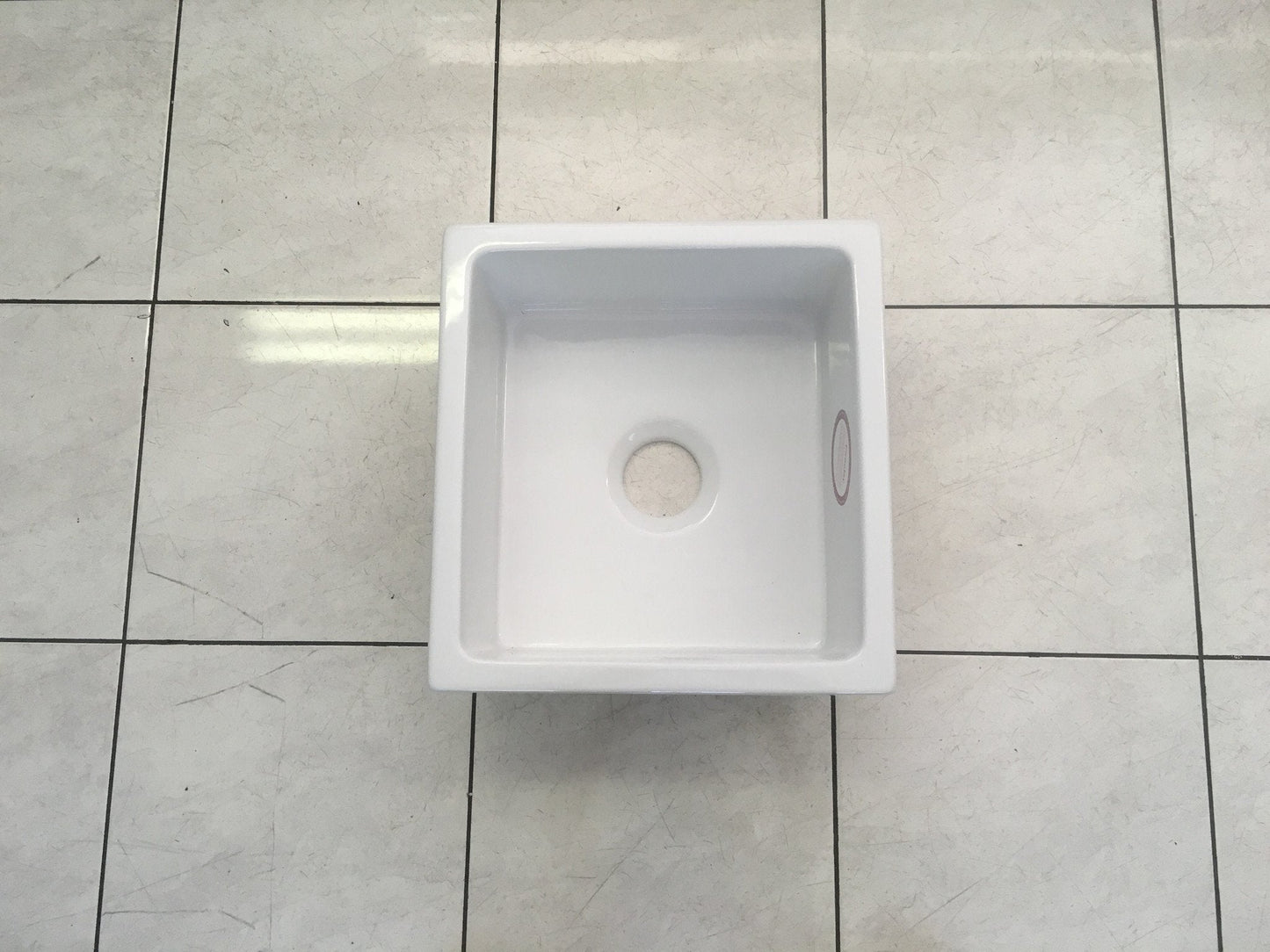 Fireclay Undermount Kitchen Sink - 475 x 455 x 200mm
