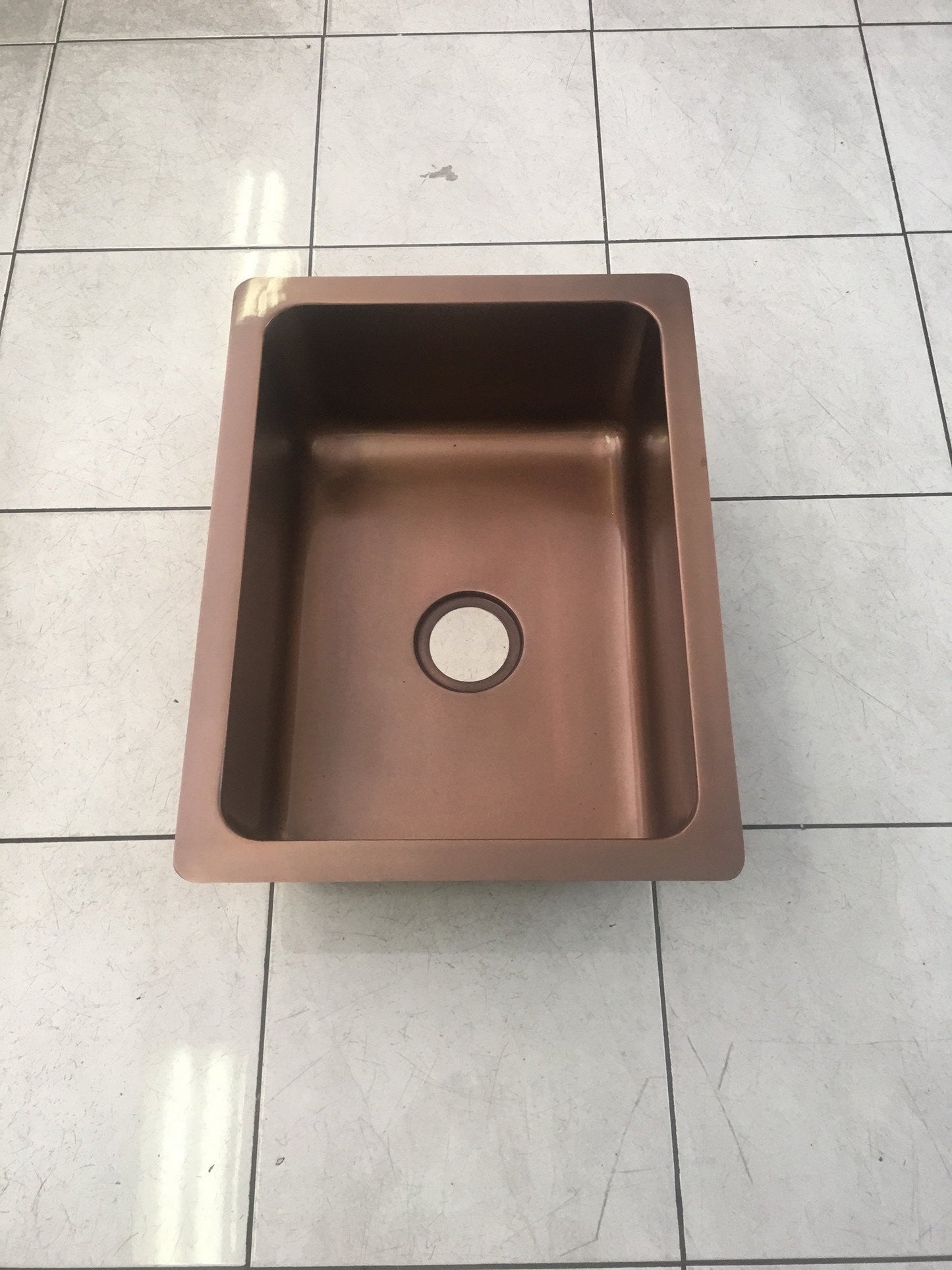 Copper Undermount Sink - Large