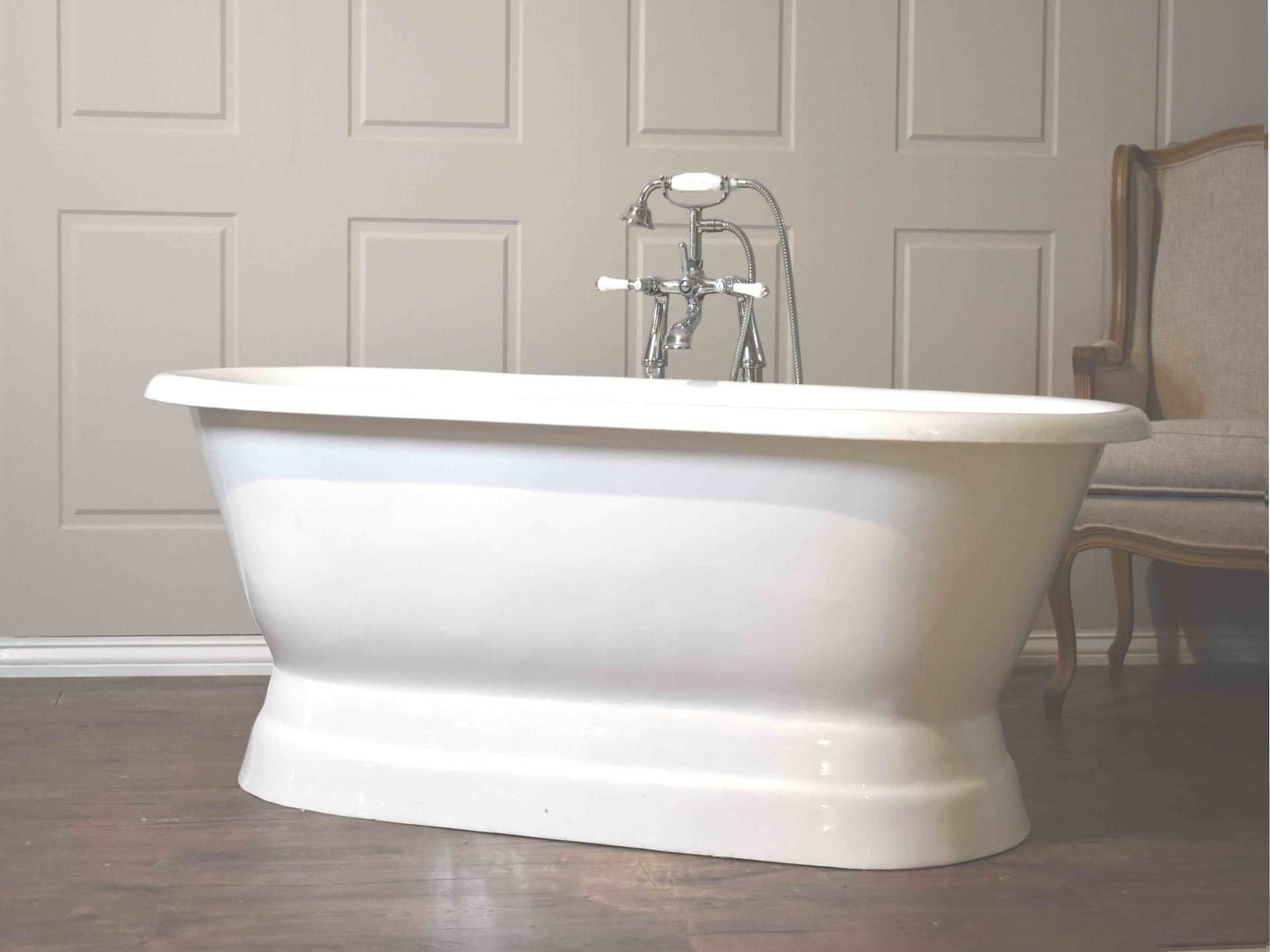 Monet - Double Ended Cast Iron Apron Bath