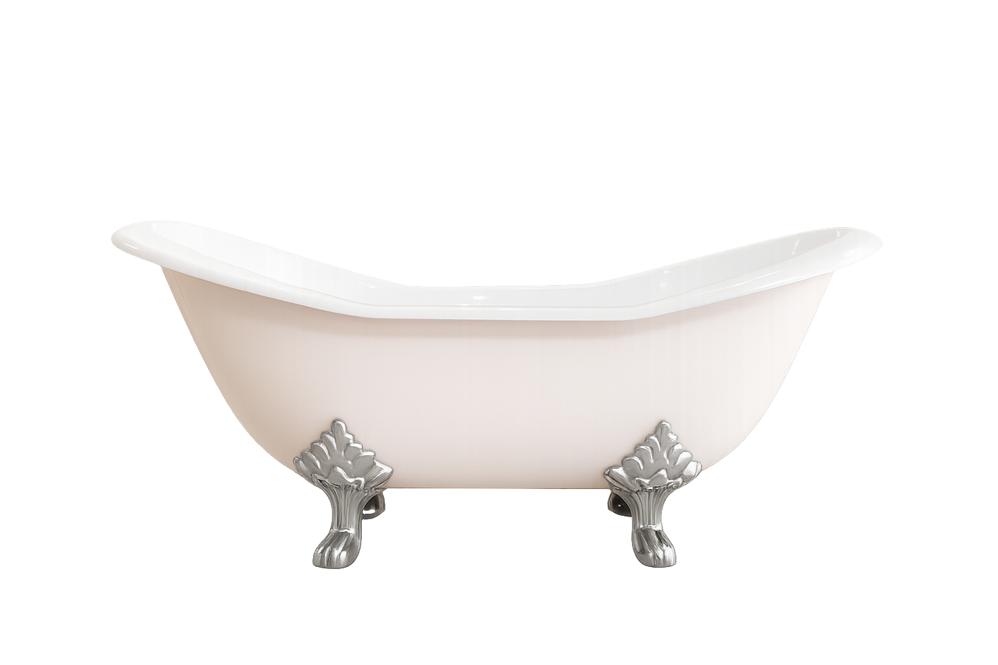 Duette  - Double Ended Cast Iron Slipper Bath - 1800 - Ex Display
