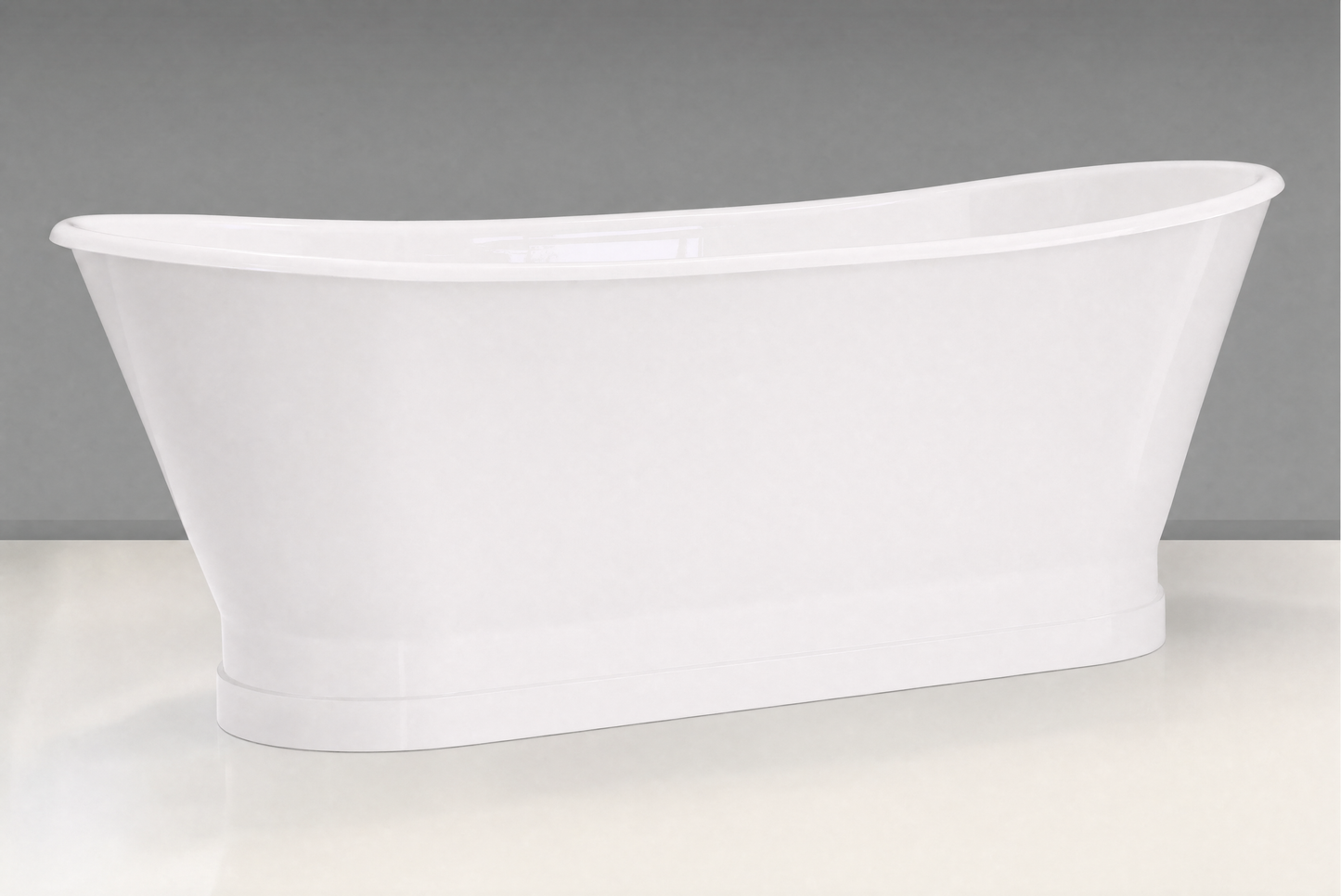 Raw - Freestanding Cast Iron Bath - 1700 - White Pearl
