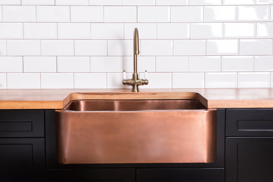 Copper Butler Sink Large