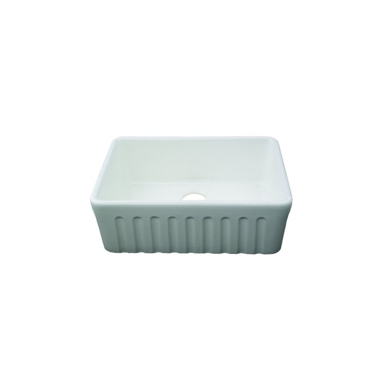 Fluted Butler Sink - 595 x 475 x 250mm