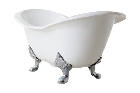 Duette - Double Ended Cast Iron Slipper Bath