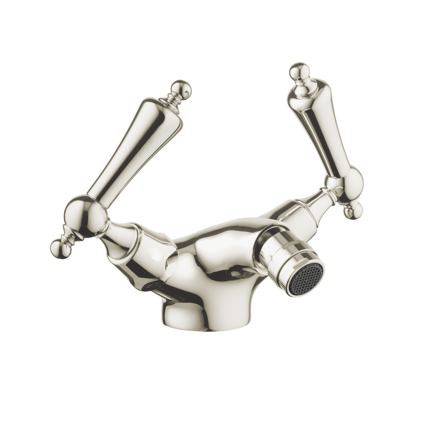 Monobloc Bidet Mixer - Porcelain Levers