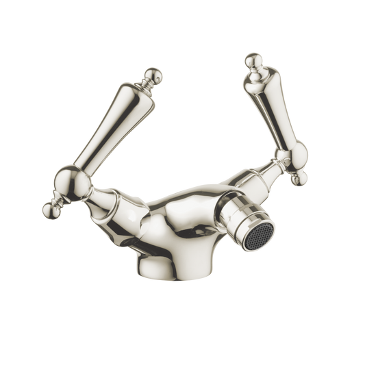 Monobloc Bidet Mixer - Metal Levers