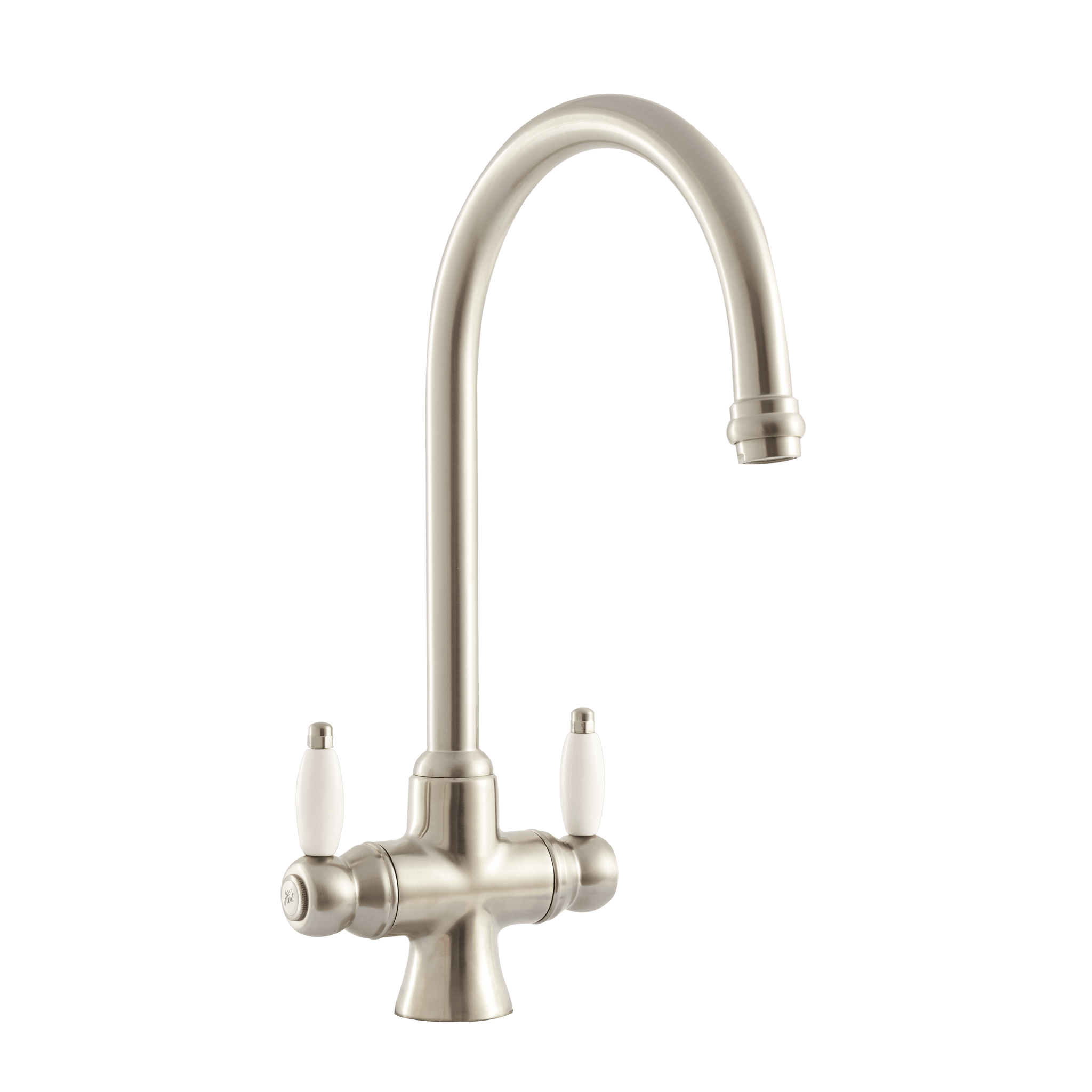 Frejuis - Victorian Kitchen Tap - Porcelain Levers – Renaissancebathrooms